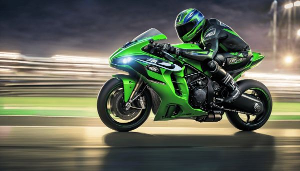 Performance révolutionnaire de la Kawasaki Ninja H2R